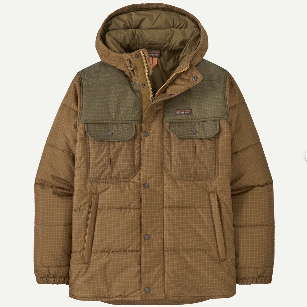 Patagonia‎ Steel Forge Puff Jacket Coriander Brown Medium New With Tags